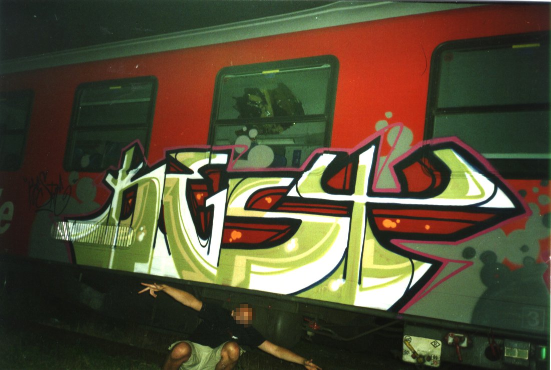 Graffiti Train - Photo by Kest - kest, salzburg (2005)