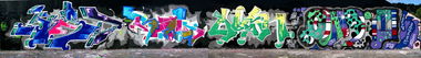 Graffiti Wall - Photo by Kest - kest, ray, mean (2014)