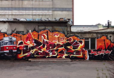 Graffiti Wall - Photo by Ket124