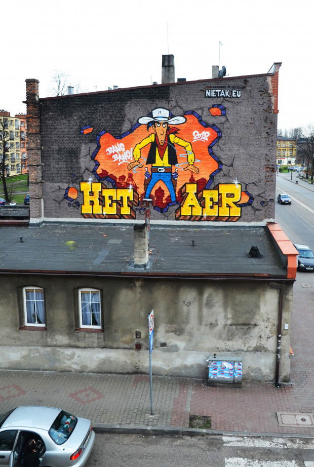 Graffiti Wall in Poland - Photo by Ket124 (2012)