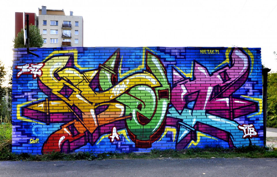 Graffiti Wall in Poland - Photo by Ket124 (2011)