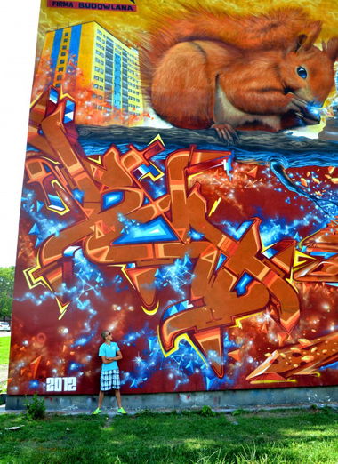 Graffiti Wall in Poland - Photo by Ket124 (2012)