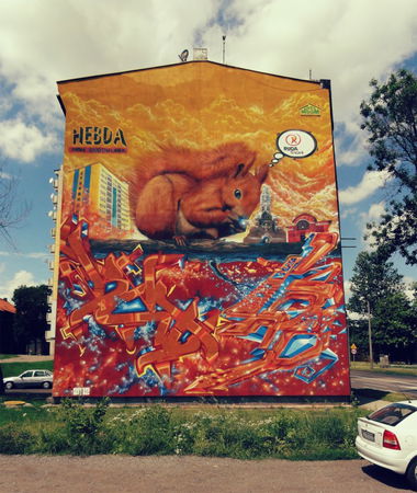 Graffiti Wall in Poland - Photo by Ket124 (2012)