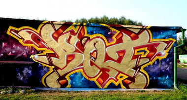 Graffiti Wall in Poland - Photo by Ket124