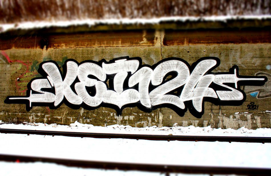 Graffiti Bombing in Poland - Photo by Ket124