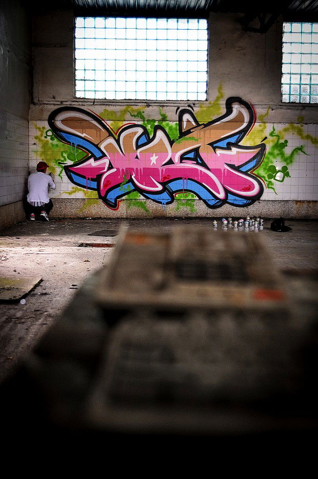 Graffiti Wall - Photo by Ket124