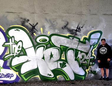 Graffiti Wall in Poland - Photo by Ket124