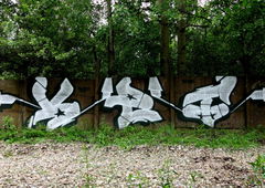 Graffiti Bombing in Piekary Slaskie - Photo by Ket124 - Ket124, Sw307Crew, Silver (2013)