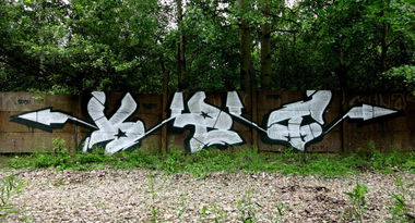 Graffiti Bombing in Piekary Slaskie - Photo by Ket124 - Ket124, Sw307Crew, Silver (2013)