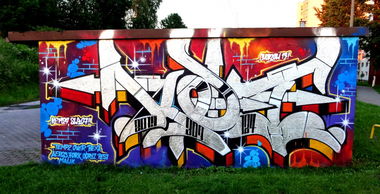 Graffiti Wall - Photo by Ket124 - 307, Ket124 (2013)
