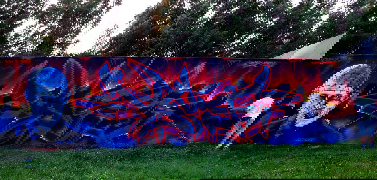 Graffiti Wall in Poland - Photo by Ket124 (2013)