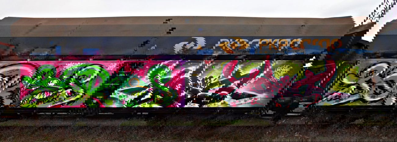 Graffiti Train - Photo by Ket124 (2013)