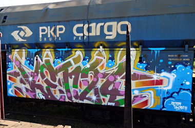 Graffiti Train - Photo by Ket124 (2013)