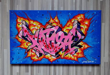Graffiti Artwork - Photo by Ket124 (2013)