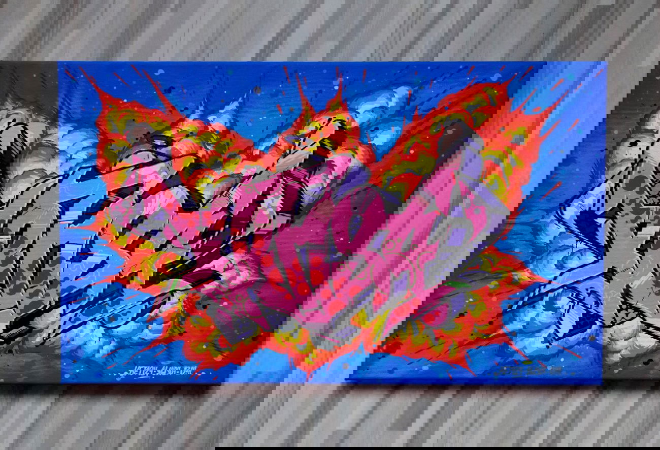 Graffiti Artwork - Photo by Ket124 (2013)