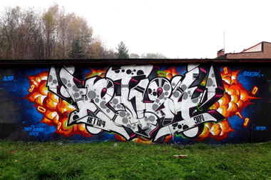 Graffiti Wall - Photo by Ket124 (2013)