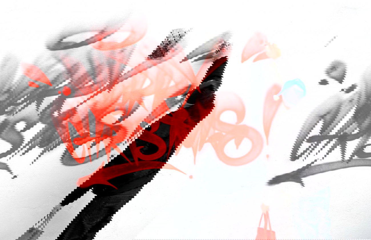 Graffiti Bombing - Photo by Ket124