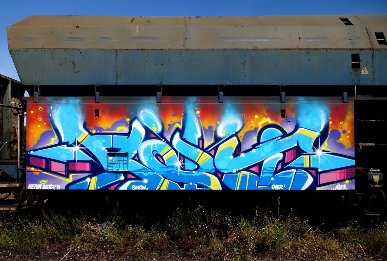 Graffiti Train - Photo by Ket124 (2013)