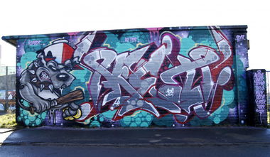 Graffiti Wall - Photo by Ket124 (2013)