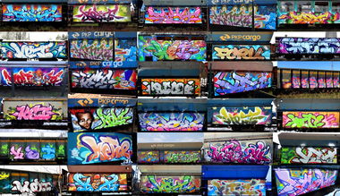 Graffiti Train - Photo by Ket124