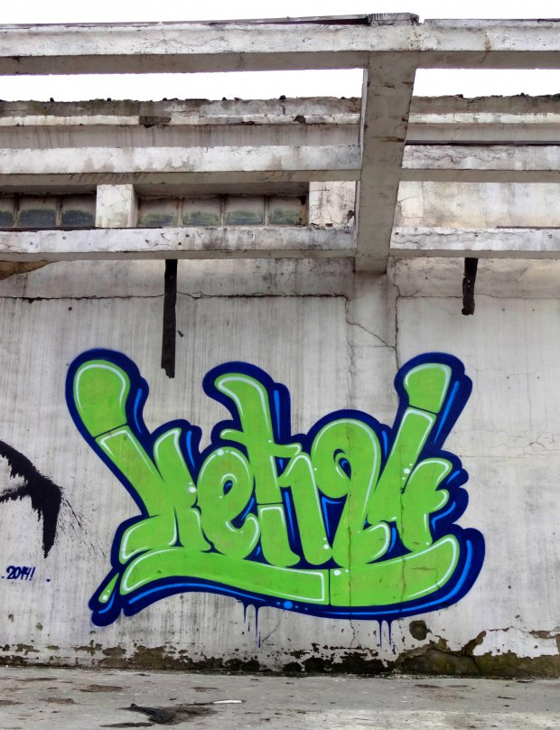 Graffiti Bombing - Photo by Ket124 (2014)