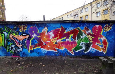 Graffiti Wall - Photo by Ket124 (2014)