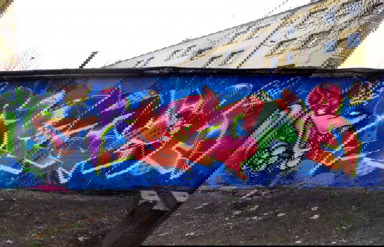 Graffiti Wall - Photo by Ket124 (2014)