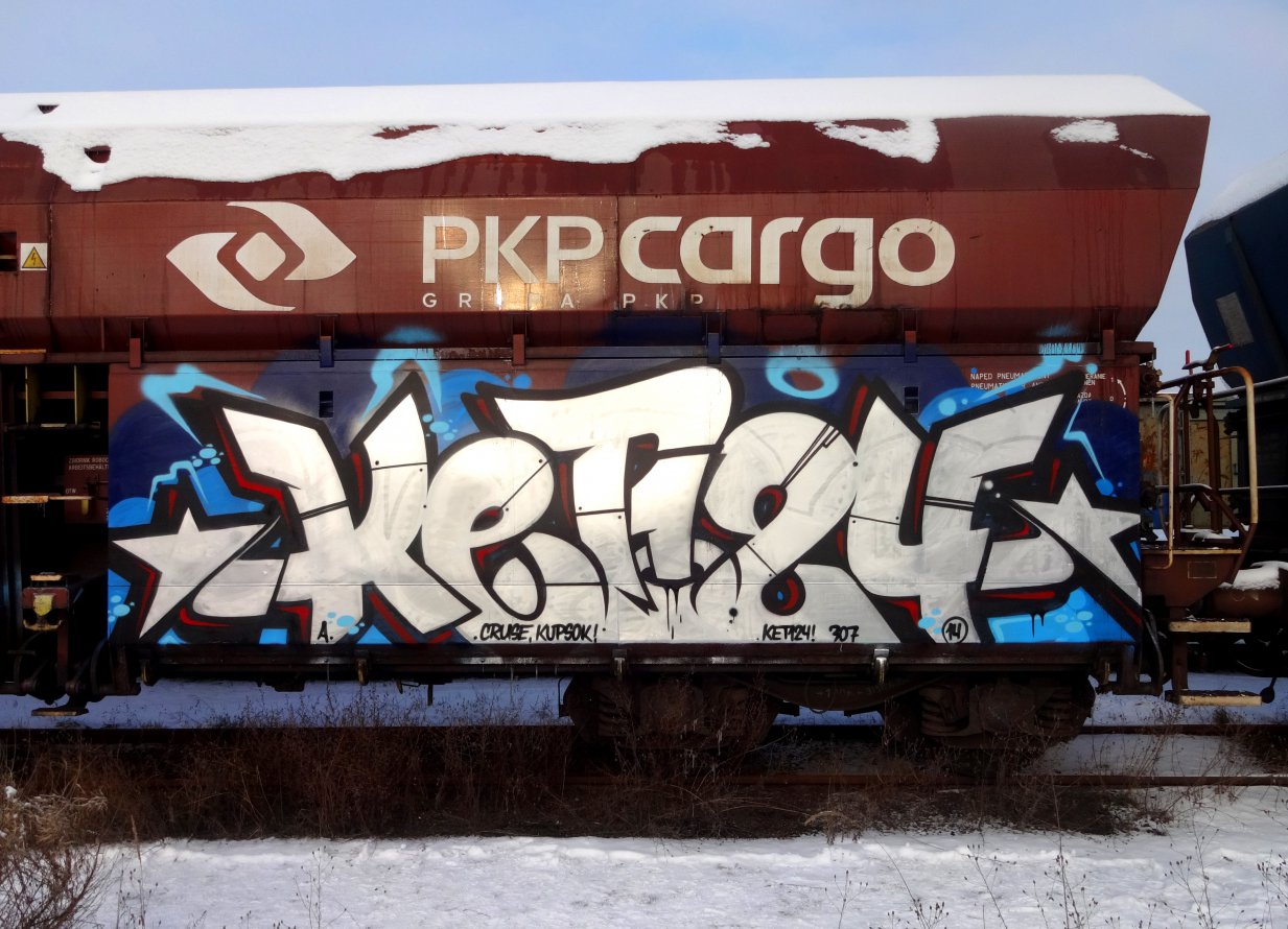 Graffiti Train - Photo by Ket124 (2014)