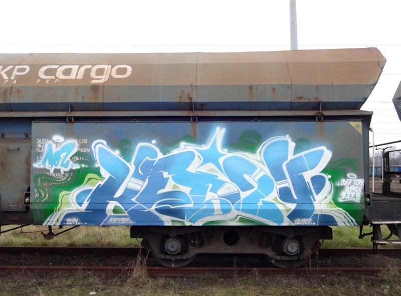 Graffiti Train - Photo by Ket124