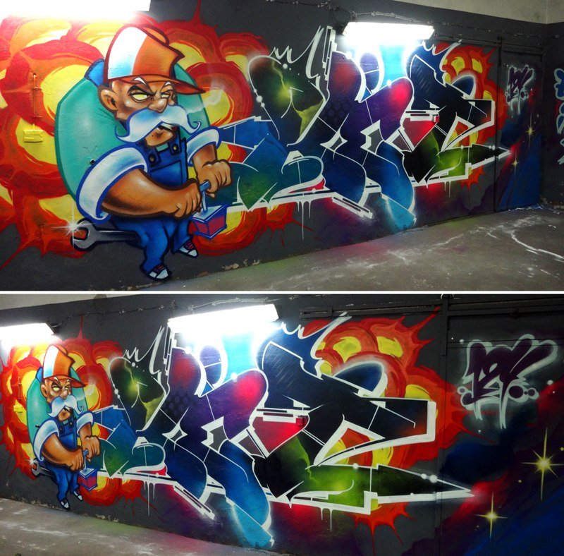 Graffiti Wall - Photo by Ket124