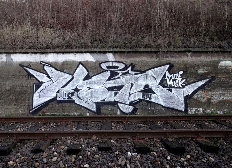 Graffiti Wall - Photo by Ket124 (2015)