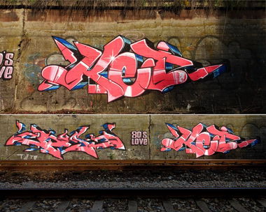 Graffiti Bombing - Photo by Ket124