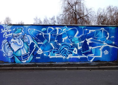 Graffiti Wall - Photo by Ket124