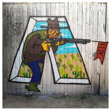 Graffiti Wall - Photo by Keuc (2013)