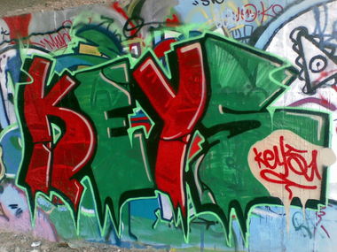 Graffiti Wall - Photo by Keys