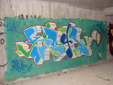 Graffiti Wall - Photo by Keys