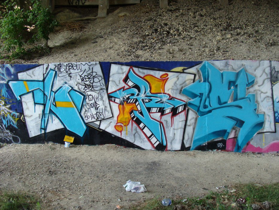 Graffiti Wall - Photo by Keys