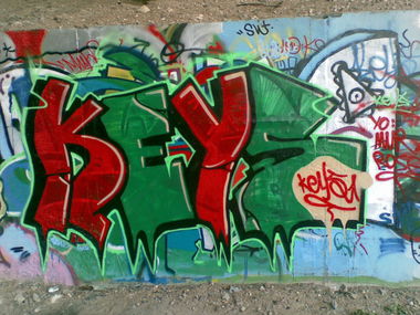 Graffiti Wall in Simferopol - Photo by Keysss