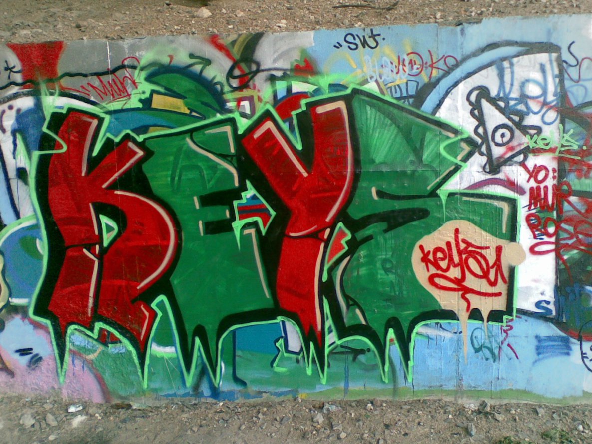 Graffiti Wall in Simferopol - Photo by Keysss