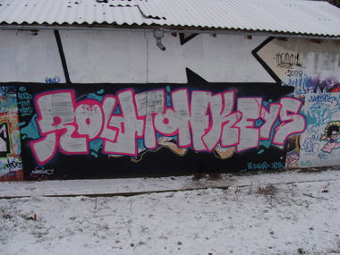 Graffiti Wall in Simferopol - Photo by Keysss