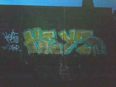 Graffiti Train - Photo by Keysss