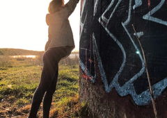 Graffiti Wall - Photo by Kibr - Graffiti, GraffitiBombing, Bombing