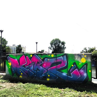Graffiti Wall - Photo by Kibr - Graffiti, GraffitiBombing, Bombing