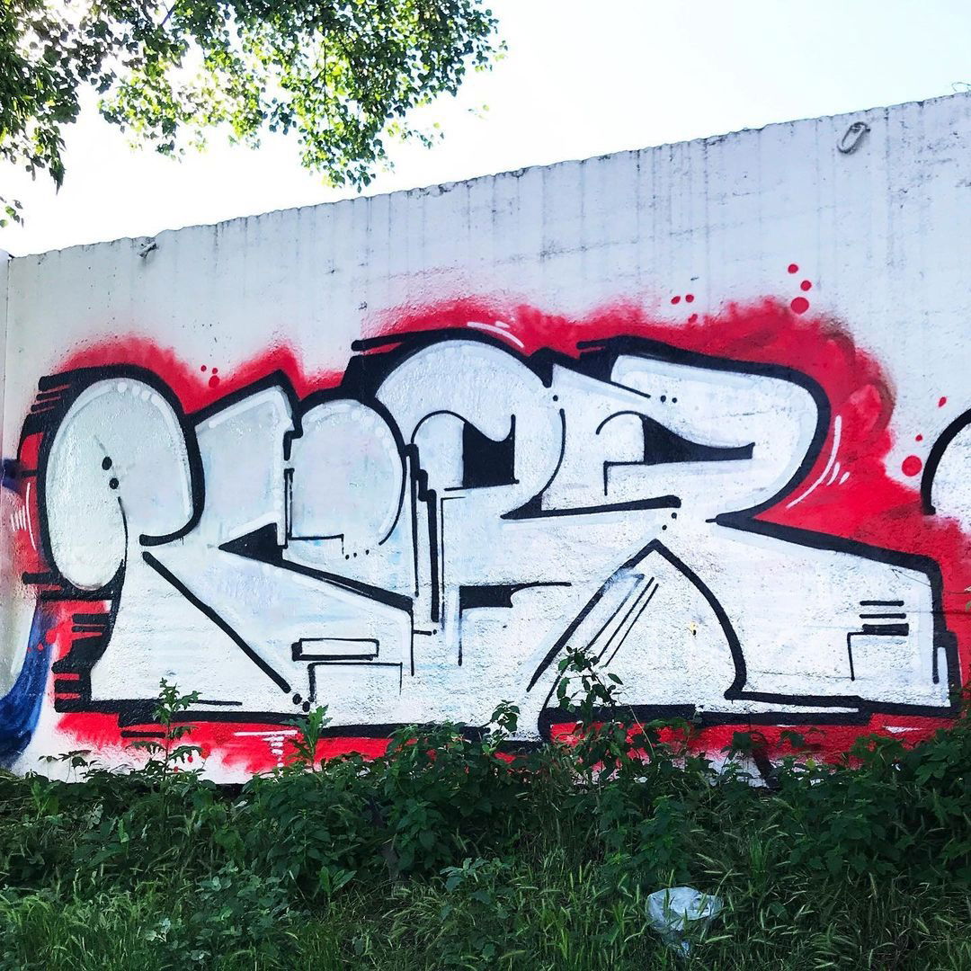 Graffiti Wall - Photo by Kibr - Graffiti, bombing, KibrGraffiti