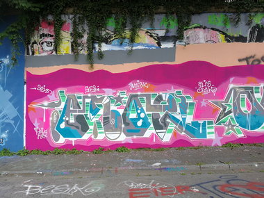 Graffiti Wall in Essen - Photo by Kico_one - Essen, NRW, Ruhrpott