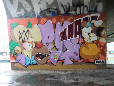 Graffiti Wall in Wien - Photo by Kico_one - Wien, Österreich, Vienna (2016)