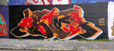 Graffiti Wall in Essen - Photo by Kico_one (2021)