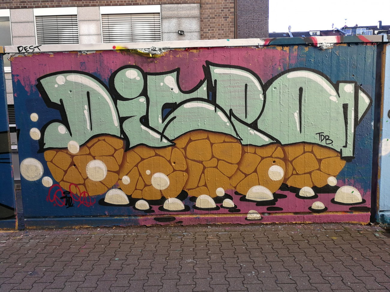 Graffiti Wall in Essen - Photo by Kico_one - Essen, NRW, Ruhrpott (2017)