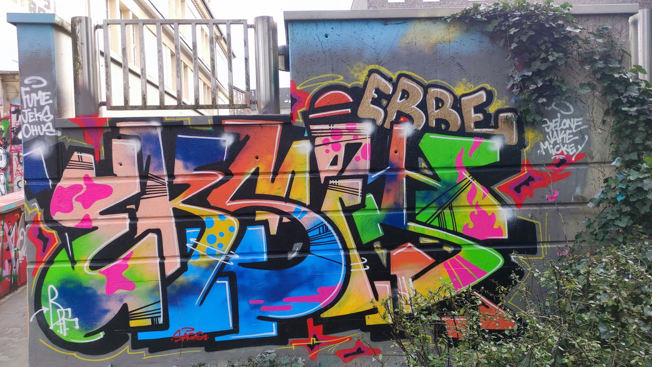 Graffiti Wall in Essen - Photo by Kico_one (2021)