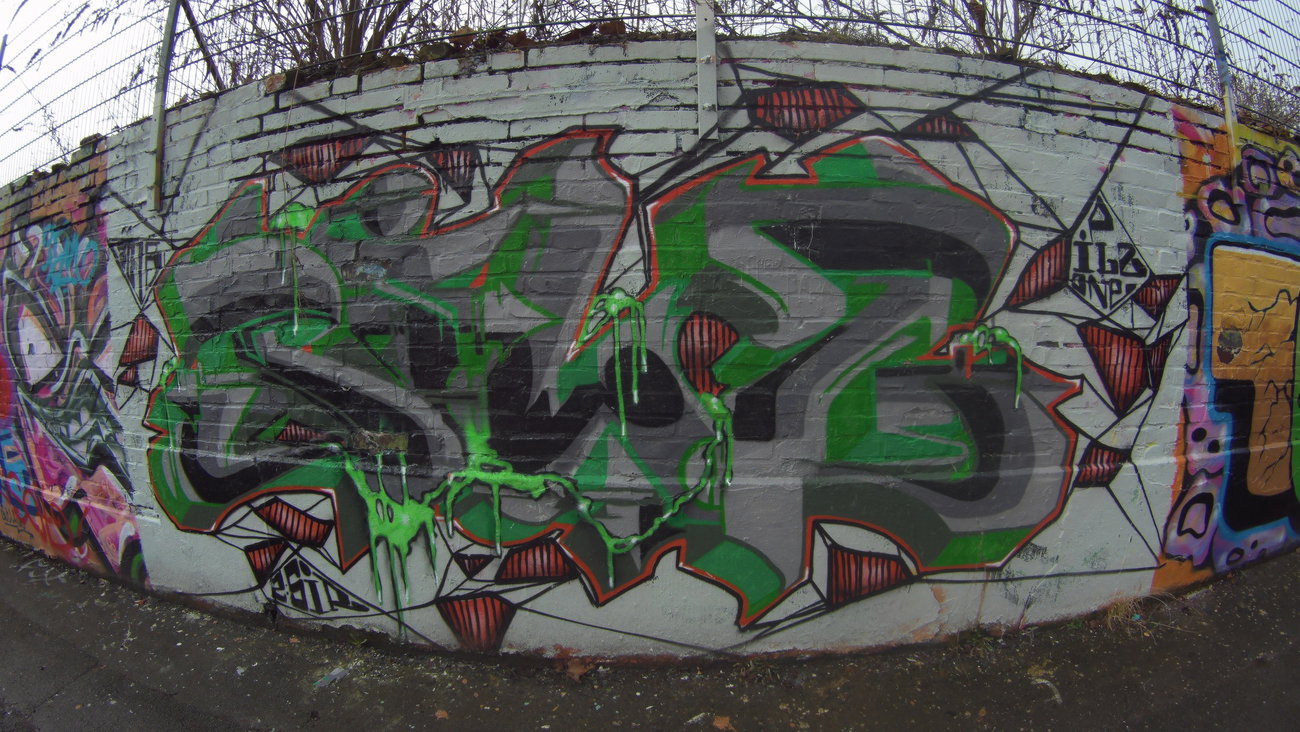Graffiti Wall in Essen - Photo by Kico_one - Essen, Nrw, Ruhrpott (2017)